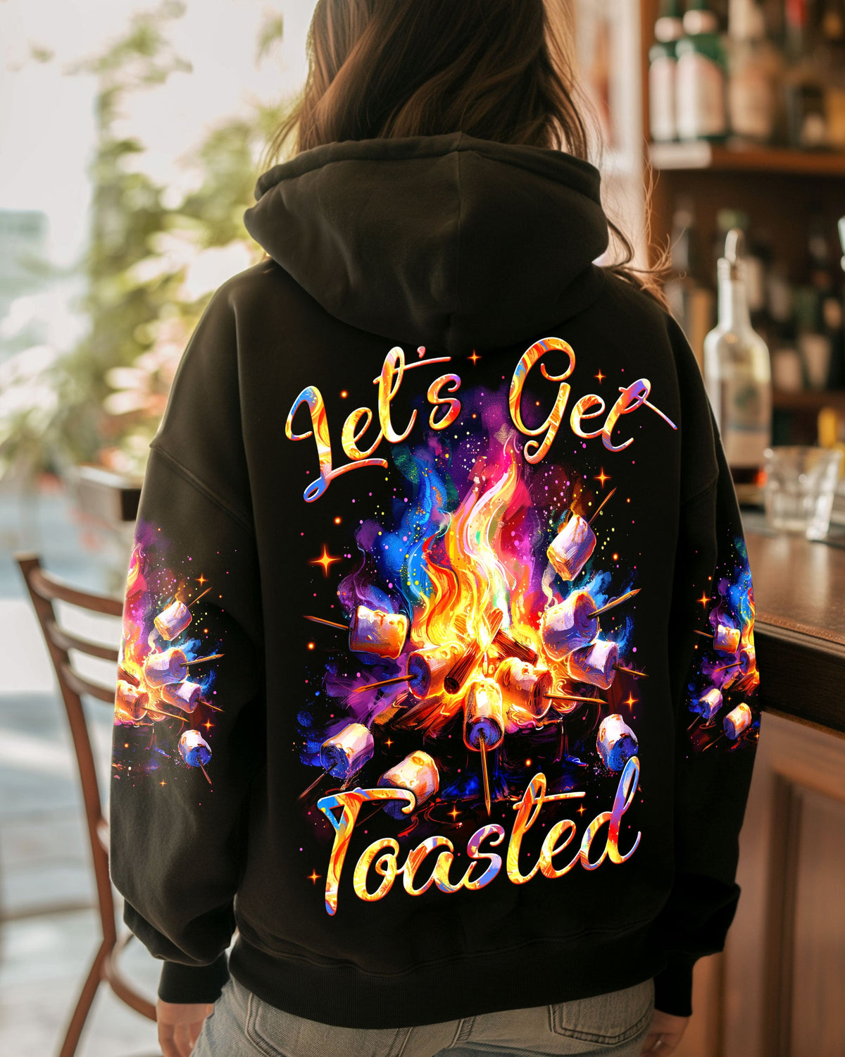 BLISSCORNERS LET'S GET TOASTED ALL OVER PRINT