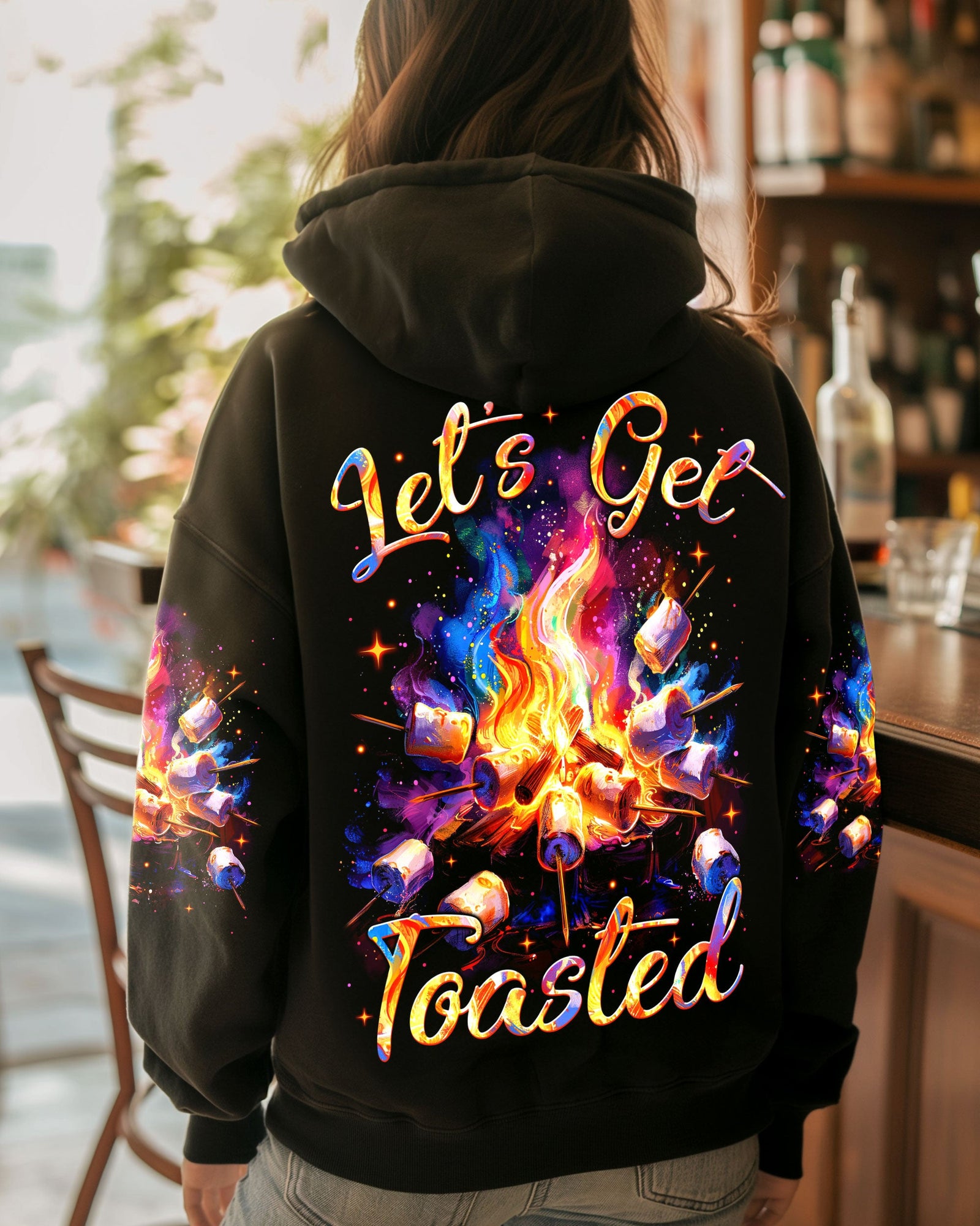 BLISSCORNERS LET'S GET TOASTED ALL OVER PRINT