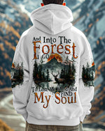 BLISSCORNERS AND INTO THE FOREST I GO ALL OVER PRINT