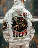 BLISSCORNERS I LIKE BIG BUCKS AND I CANNOT LIE HUNTING CAMO ALL OVER PRINT