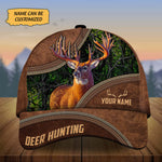 Blisscorners Custom Name Montana Deer Hunting Premium 3D Printed Cap