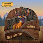 Blisscorners Custom Name Montana Deer Hunting Premium 3D Printed Cap