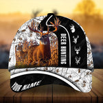 Blisscorners Deer Hunting Personalized Cap 3D
