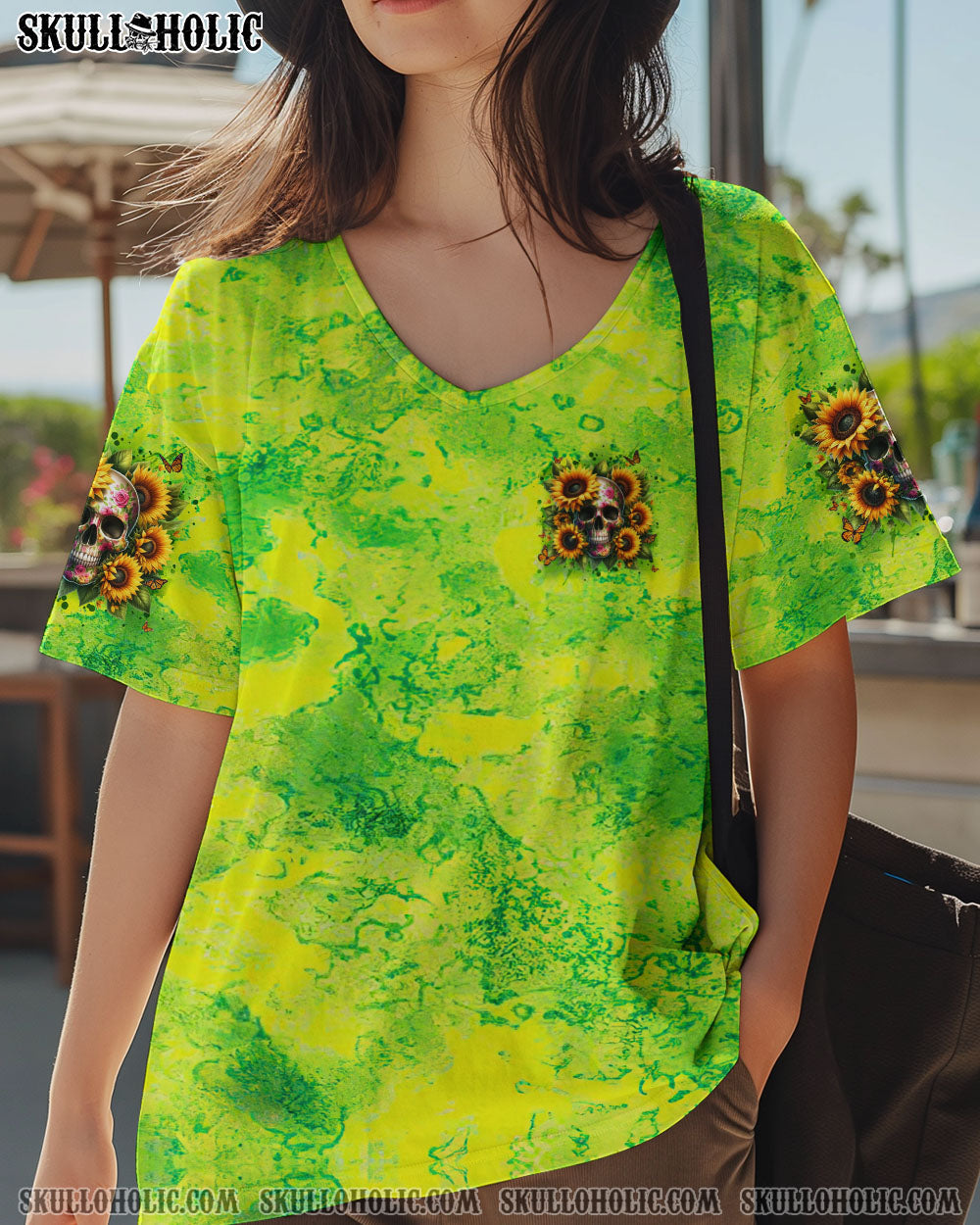 BLISSCORNERS SHE IS SUNSHINE MIXED WITH A LITTLE HURRICANE ALL OVER PRINT