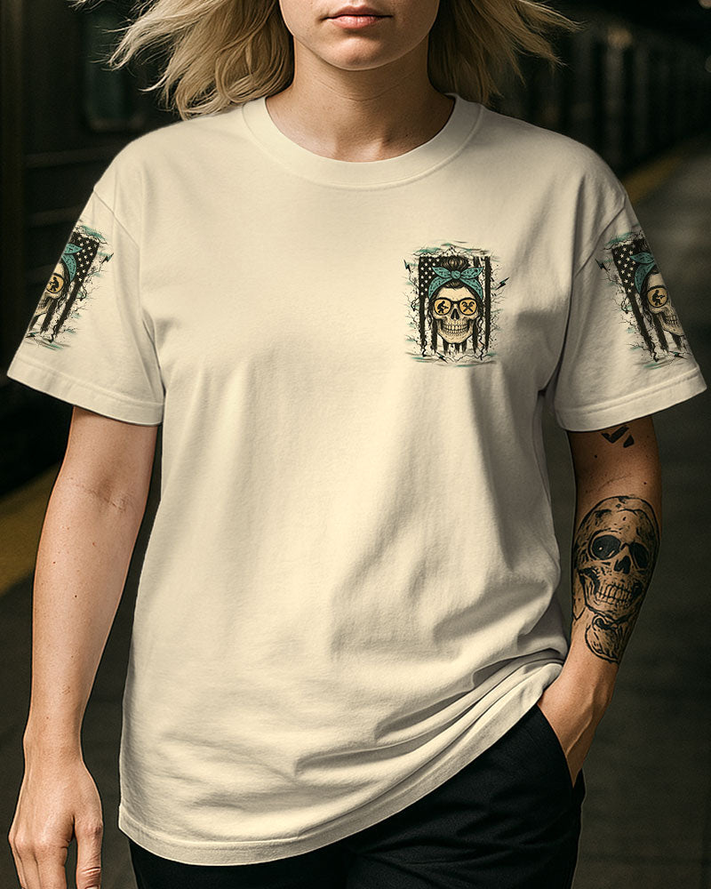 BLISSCORNERS BUCKLE UP BUTTERCUP PLUMBER SKULL ALL OVER PRINT