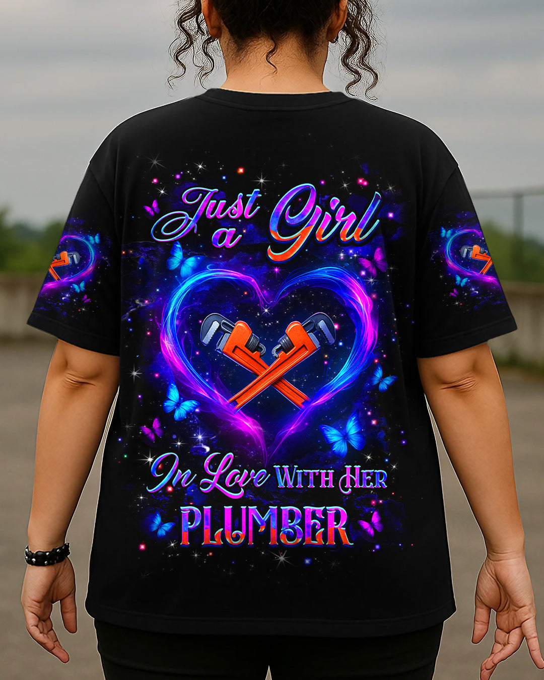 BLISSCORNERS I WAS BORN TO BE A TRUCKER ALL OVER PRINT