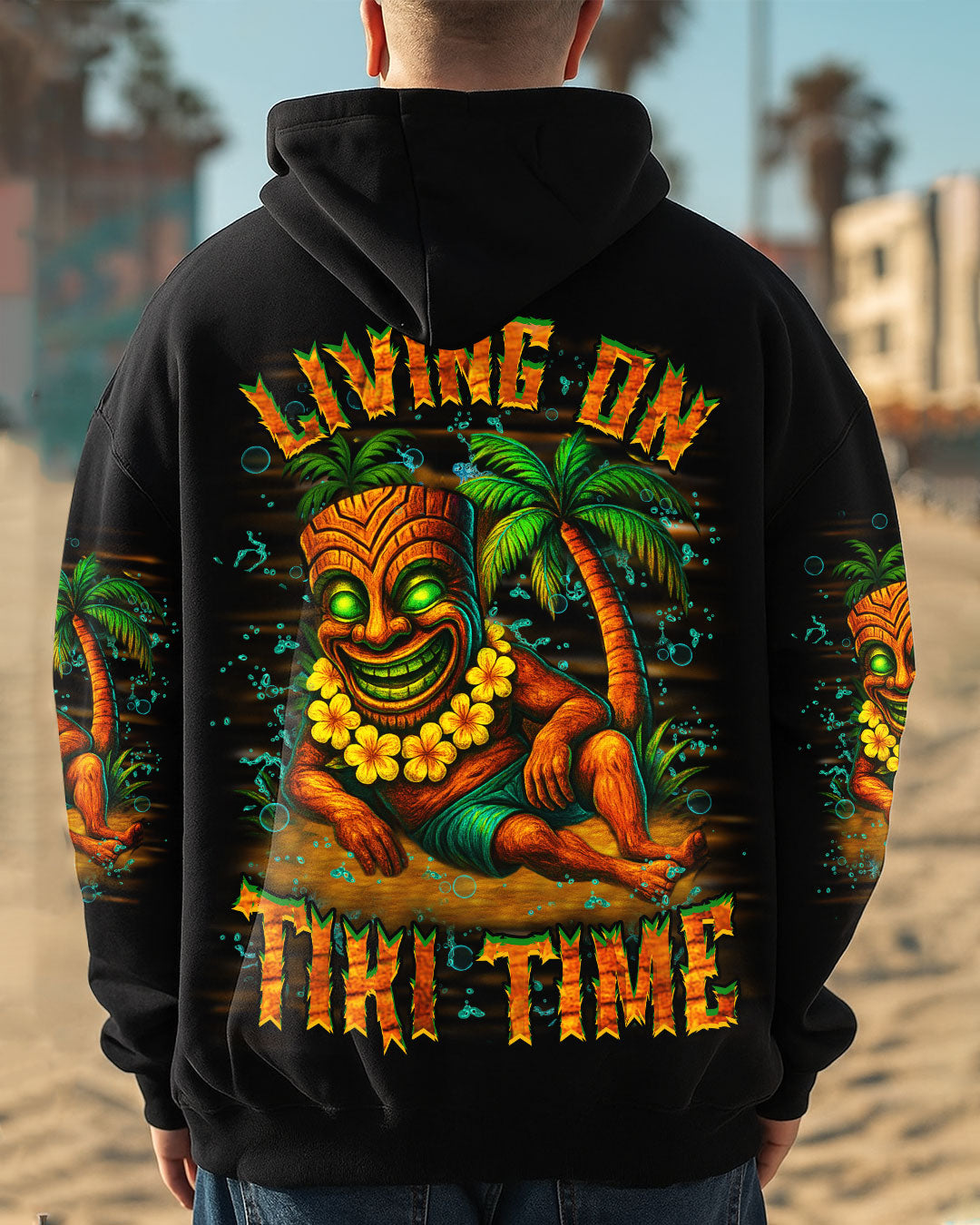 BLISSCORNERS LIVING ON TIKI TIME ALL OVER PRINT