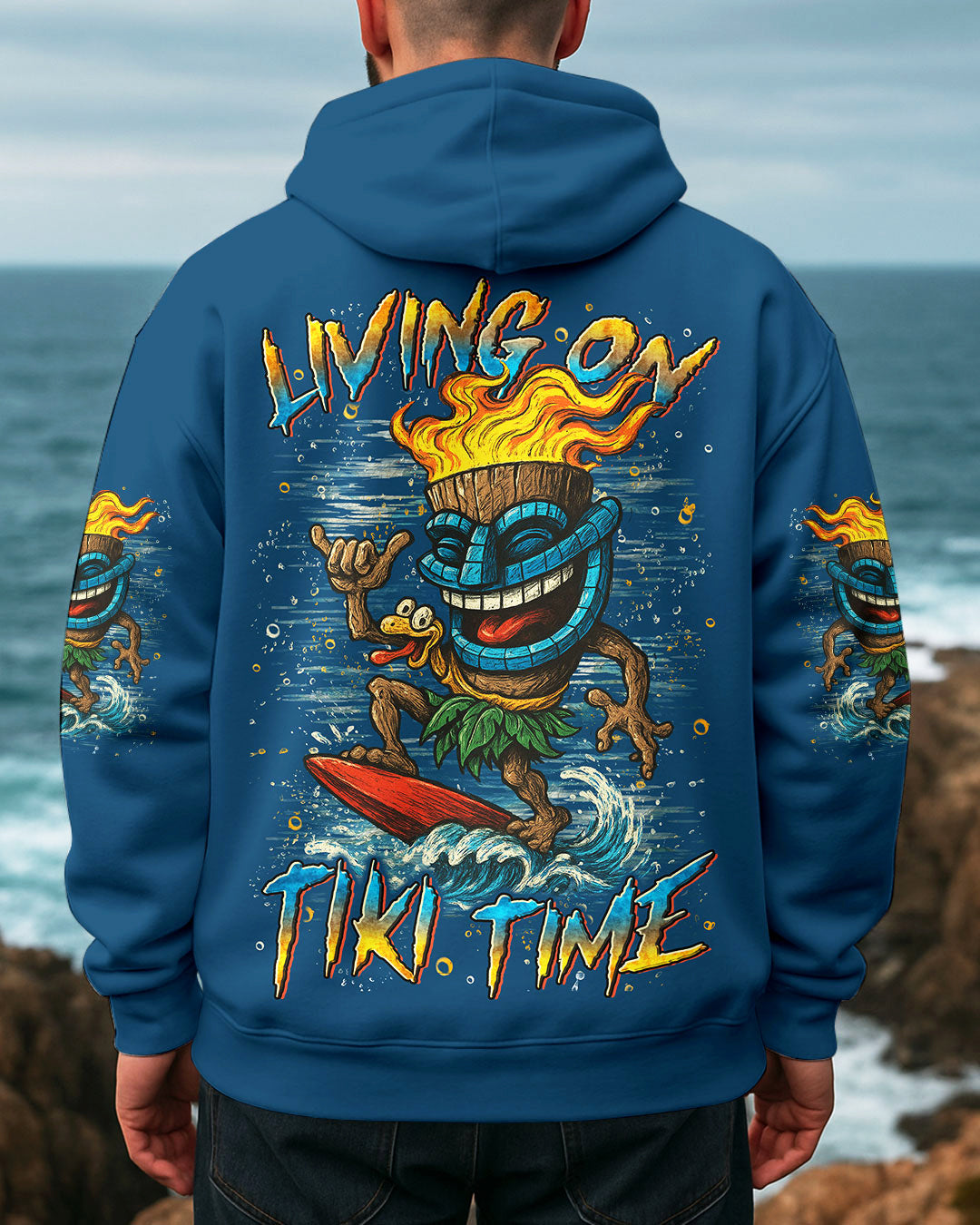 BLISSCORNERS LIVING ON TIKI TIME ALL OVER PRINT
