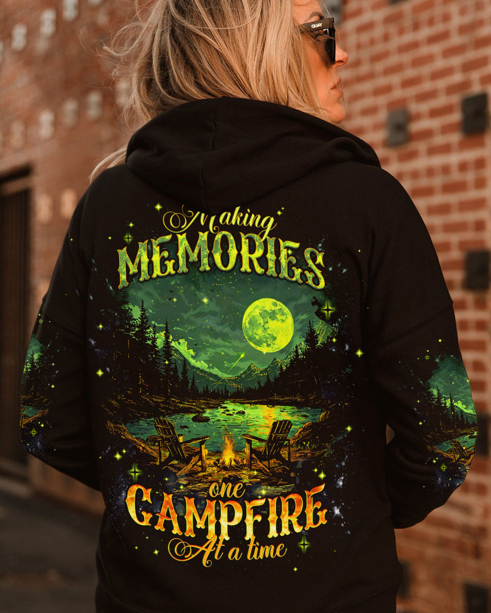 BLISSCORNERS MAKING MEMORIES ONE CAMPFIRE AT A TIME ALL OVER PRINT
