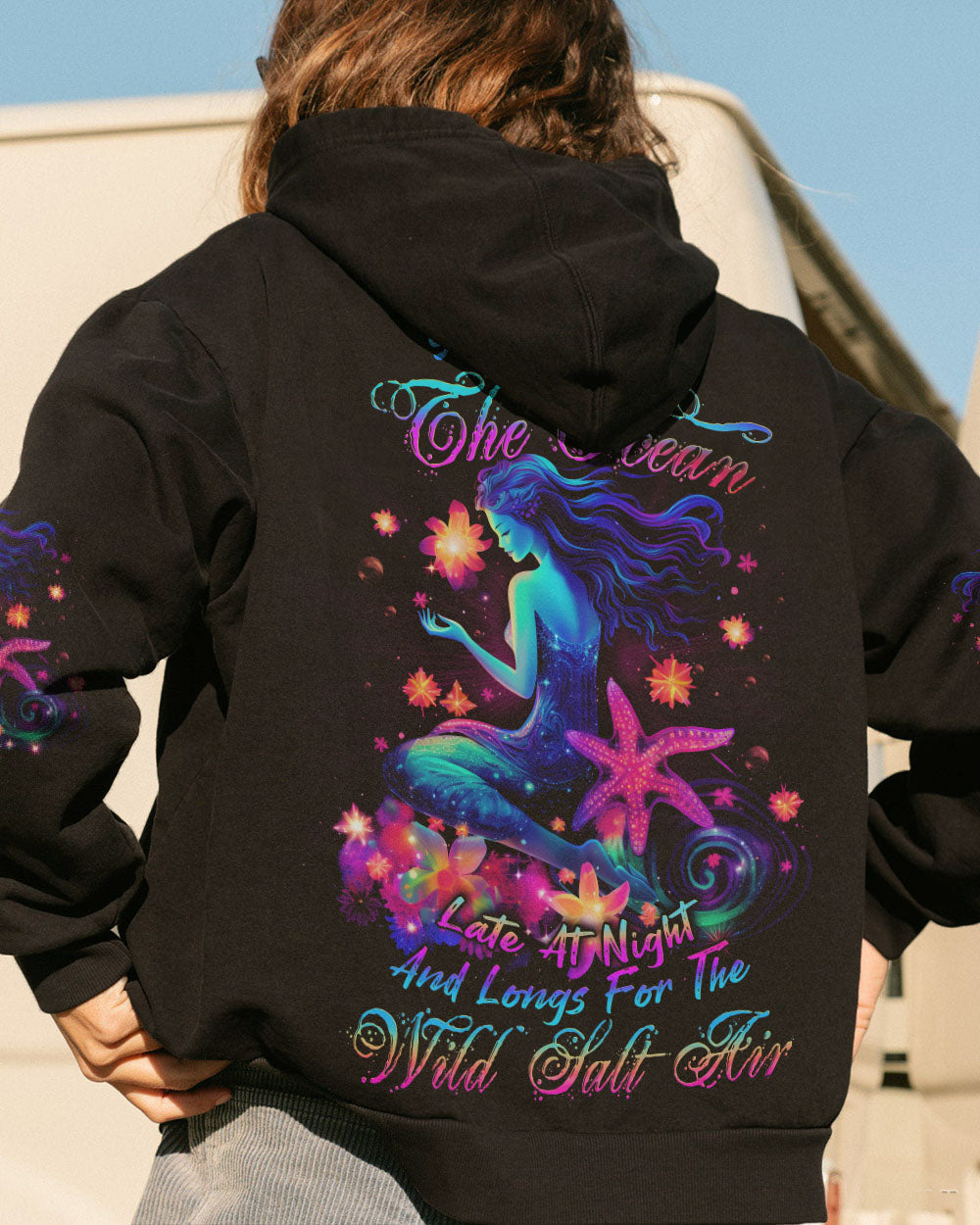 BLISSCORNERS SHE DREAMS OF THE OCEAN MERMAID ALL OVER PRINT