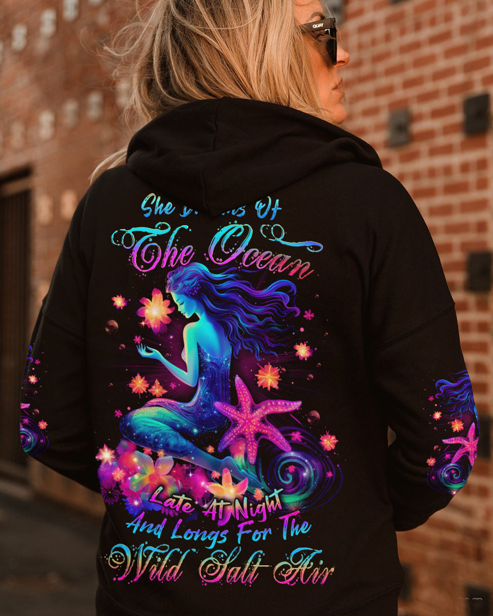 BLISSCORNERS SHE DREAMS OF THE OCEAN MERMAID ALL OVER PRINT