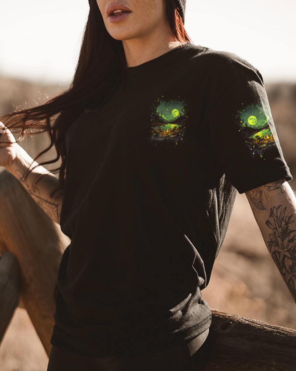 BLISSCORNERS MAKING MEMORIES ONE CAMPFIRE AT A TIME ALL OVER PRINT