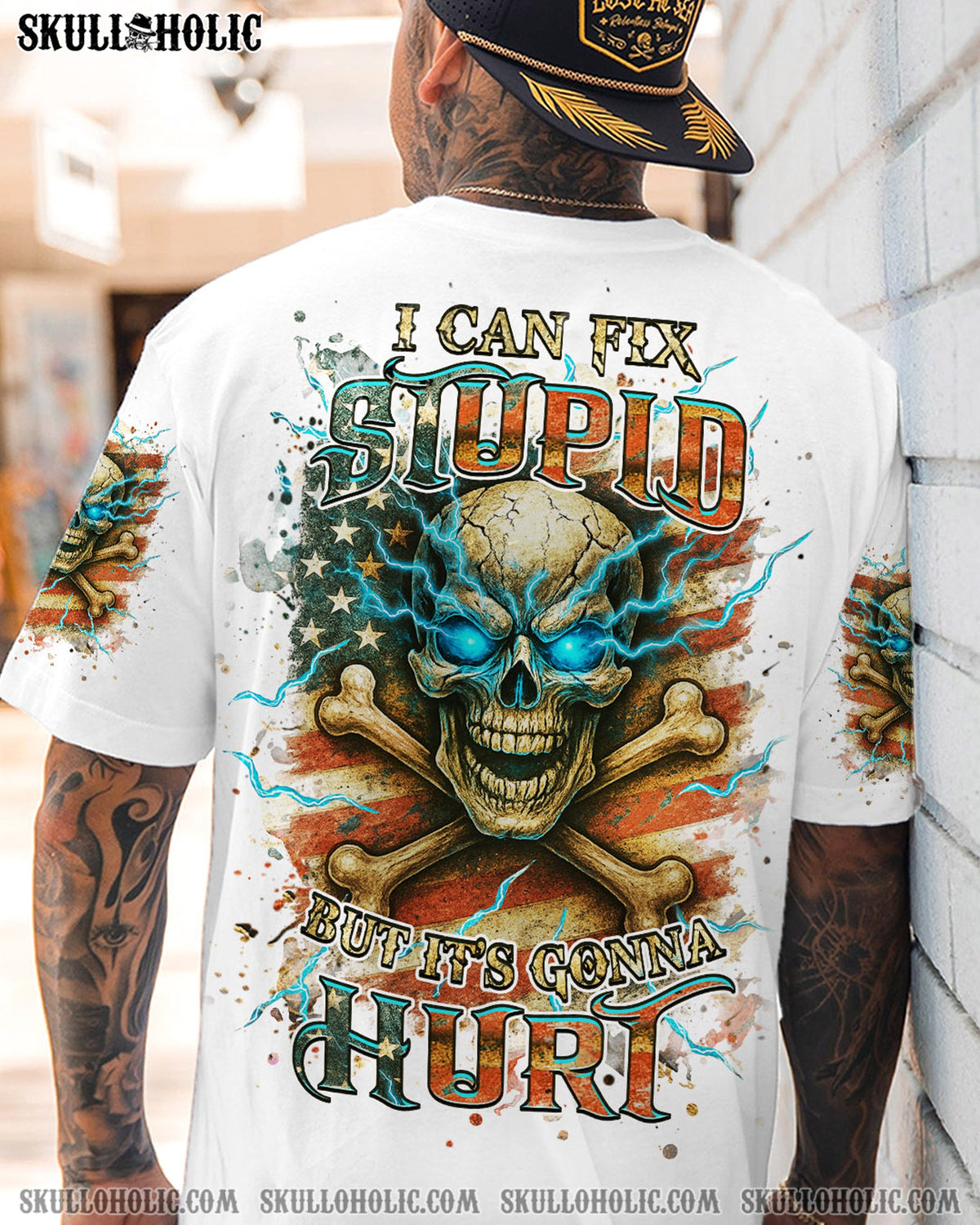 BLISSCORNERS I CAN FIX STUPID BUT IT'S GONNA HURT ALL OVER PRINT