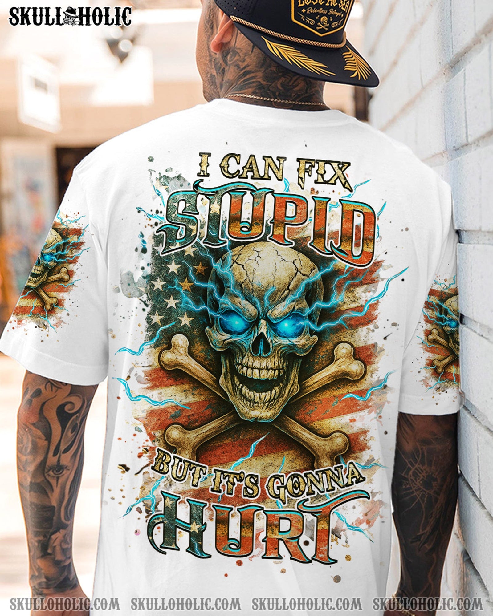 BLISSCORNERS I CAN FIX STUPID BUT IT'S GONNA HURT ALL OVER PRINT