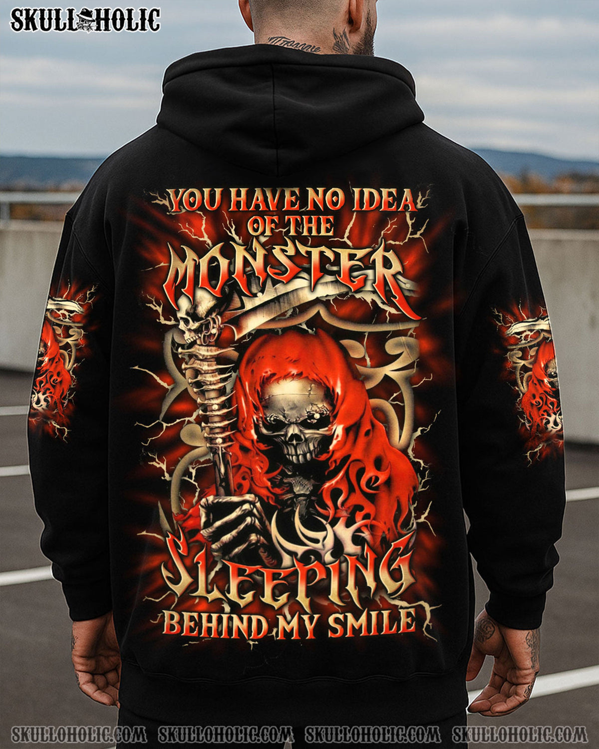 BLISSCORNERS YOU HAVE NO IDEA OF THE MONSTER ALL OVER PRINT