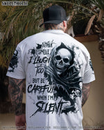 BLISSCORNERS BE CAREFUL WHEN I M SILENT ALL OVER PRINT