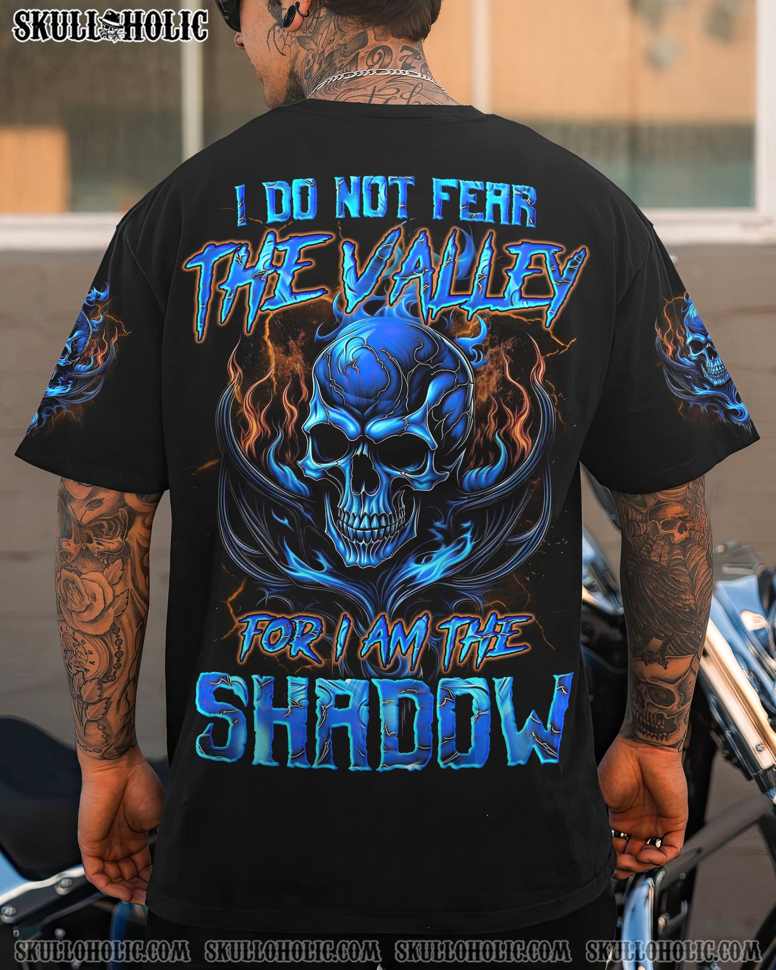 BLISSCORNERS I AM THE SHADOW SKULL ALL OVER PRINT