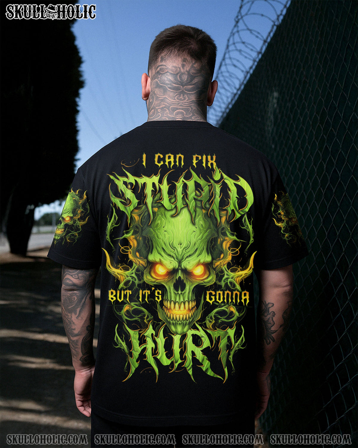 BLISSCORNERS I CAN FIX STUPID BUT IT'S GONNA HURT ALL OVER PRINT