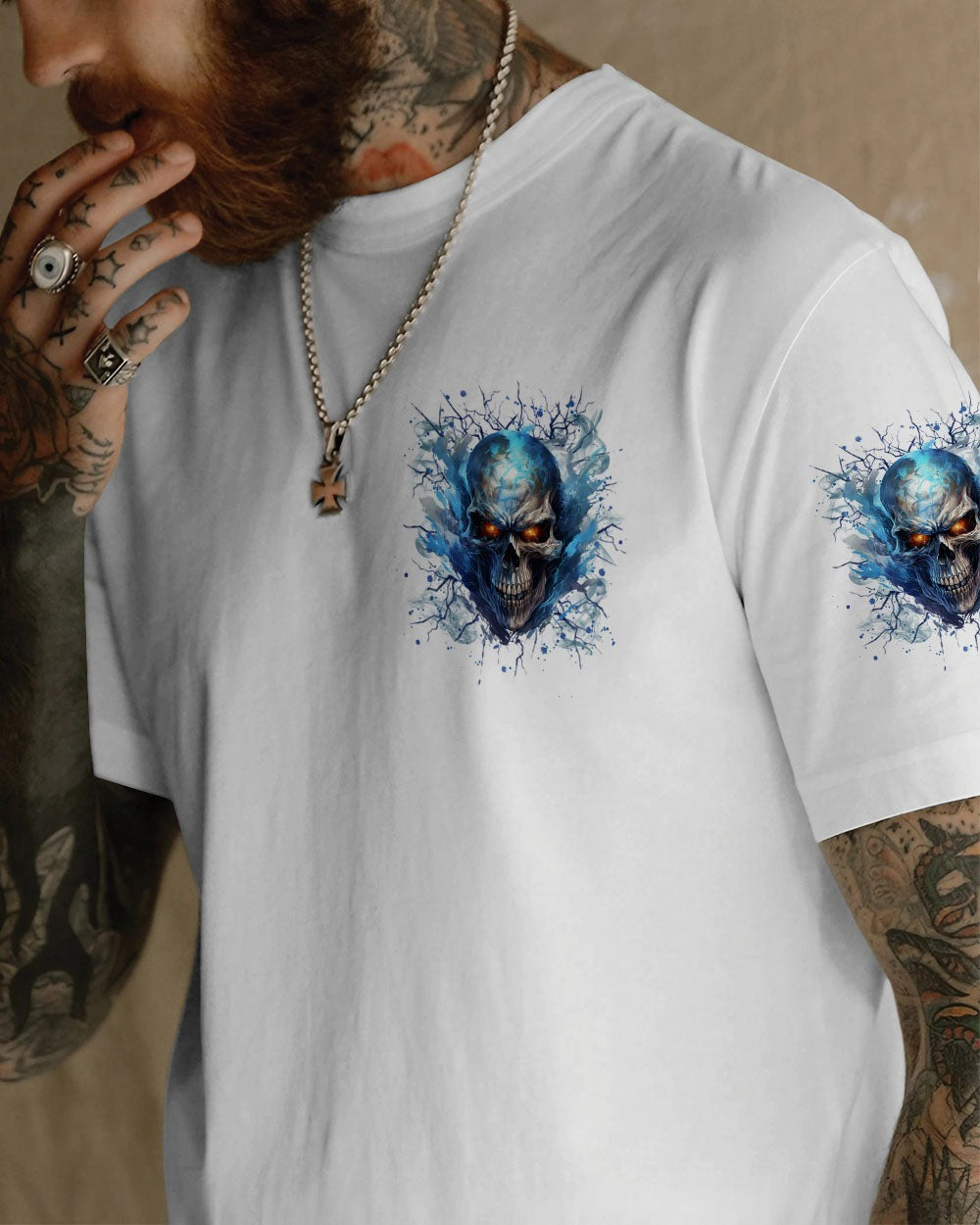 BLISSCORNERS NOT EVERYONE LIKES ME SKULL ALL OVER PRINT