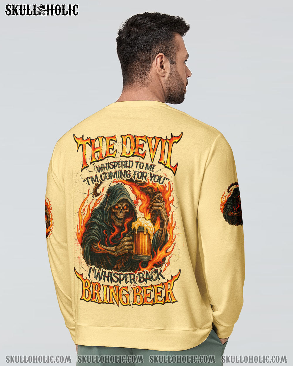 BLISSCORNERS THE DEVIL WHISPERED TO ME ALL OVER PRINT