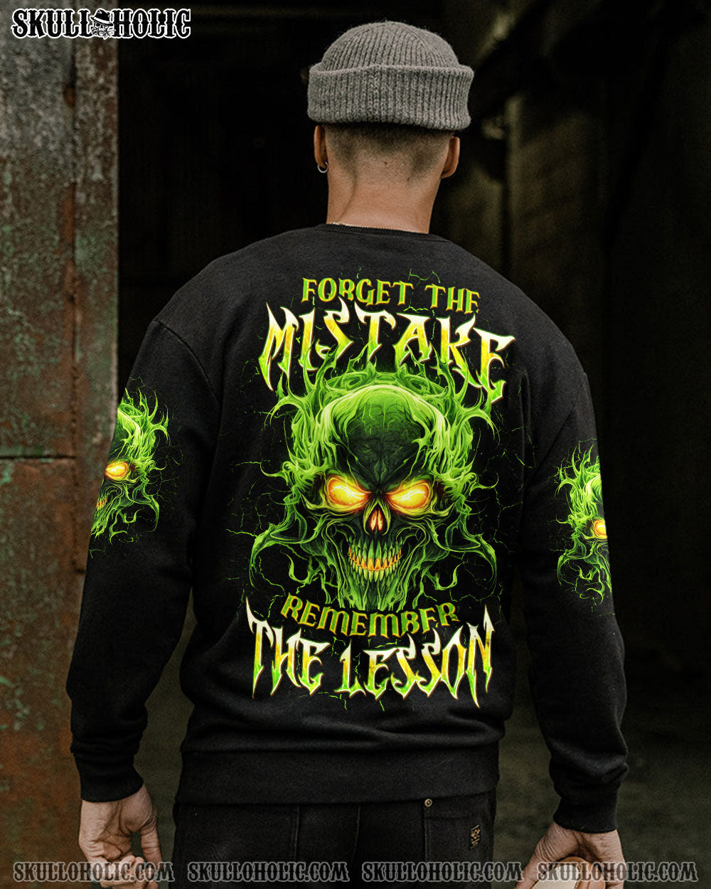 BLISSCORNERS FORGET MISTAKE REMEMBER THE LESSON ALL OVER PRINT
