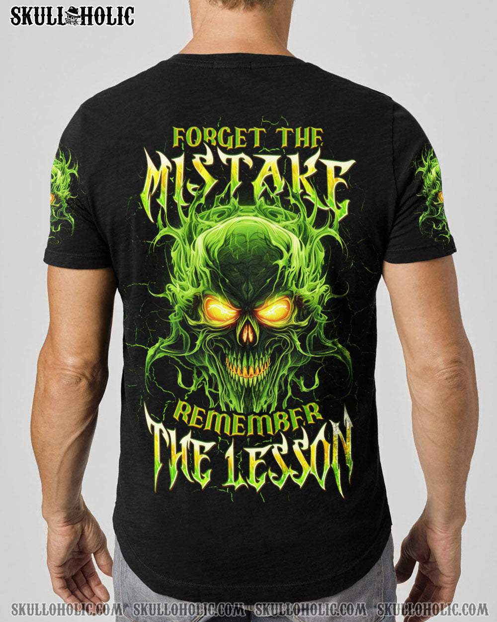 BLISSCORNERS FORGET MISTAKE REMEMBER THE LESSON ALL OVER PRINT