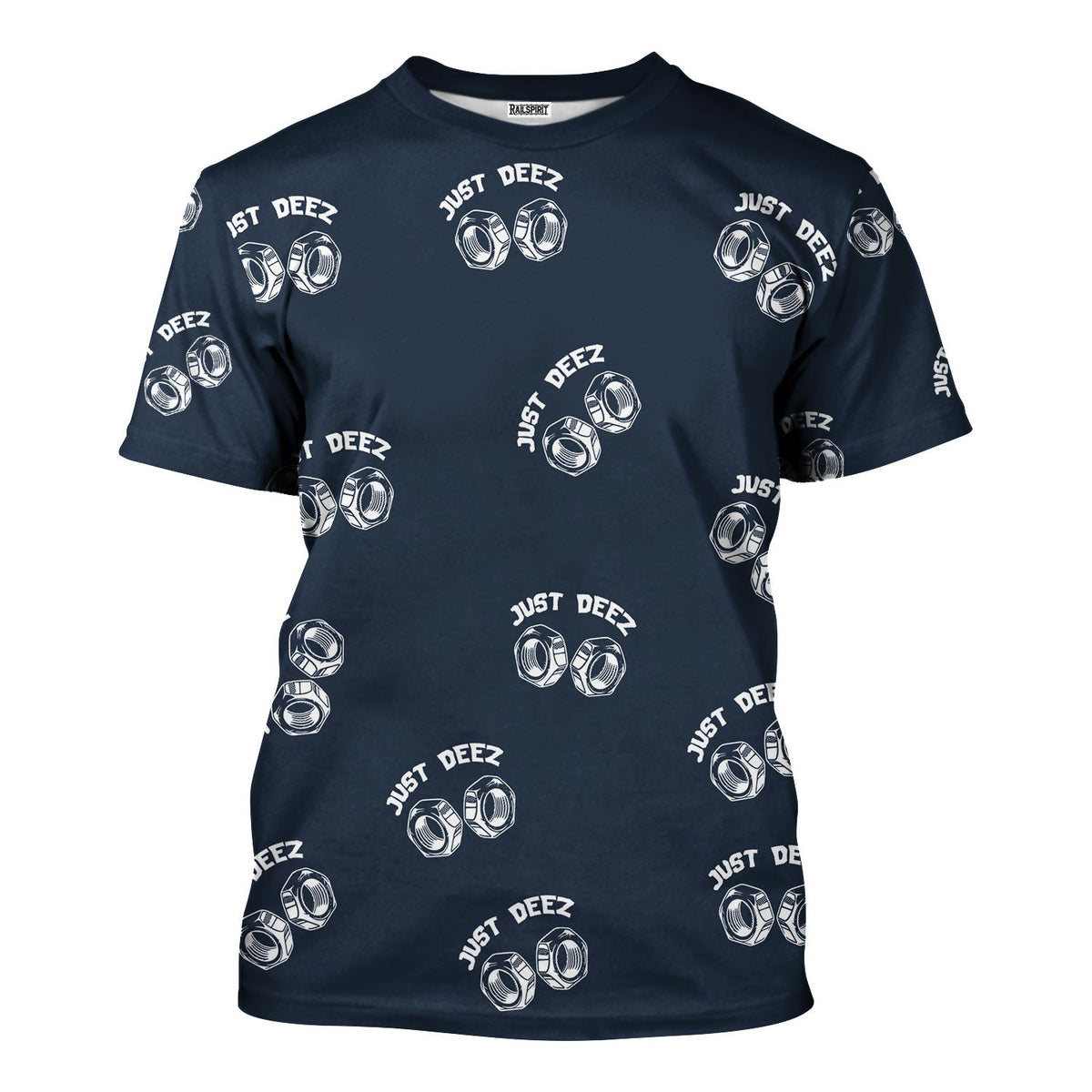 Blisscorners Funny Mechanic Shirt Just Deez Printed T Shirt Hoodie 3D Mechanic Apparel