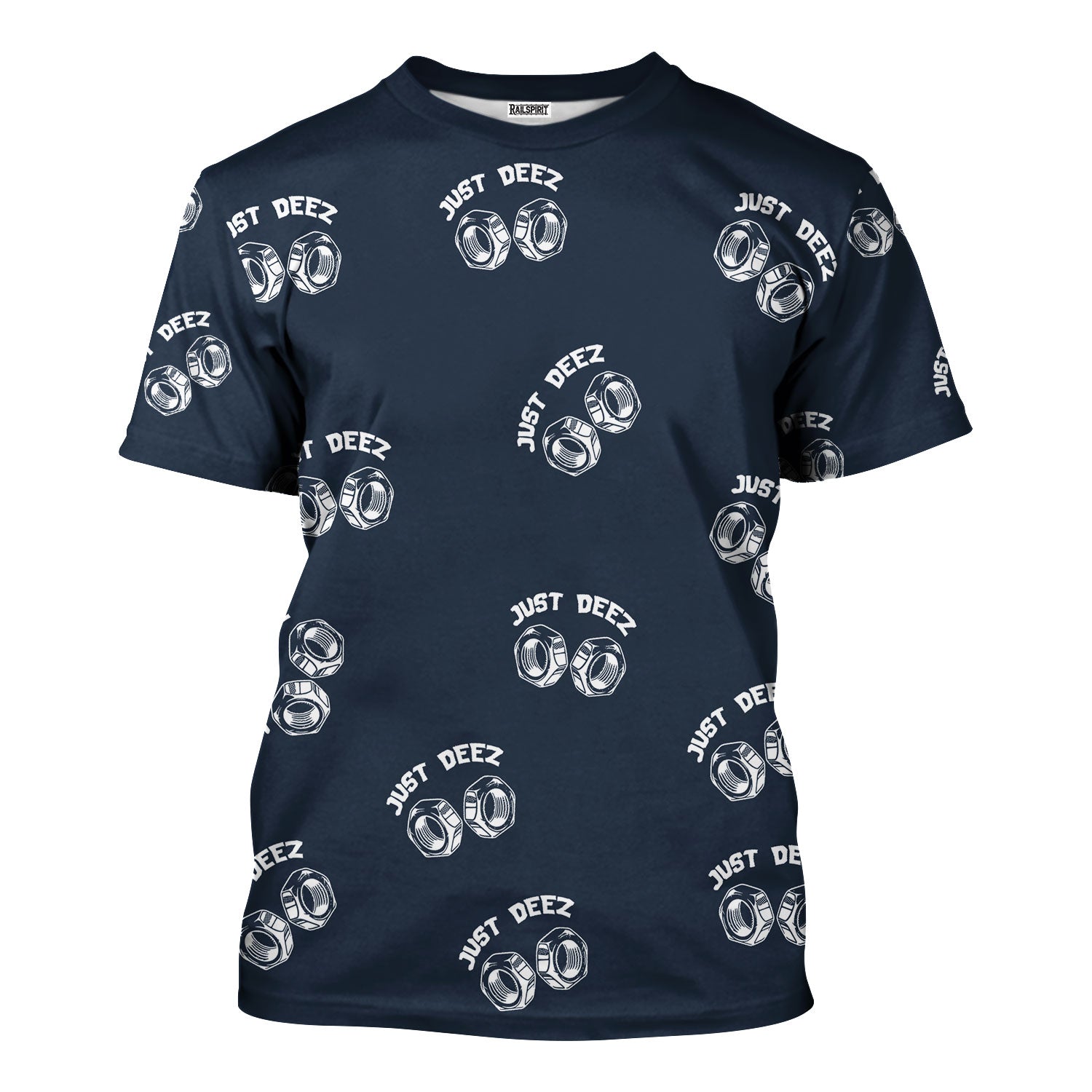 Blisscorners Funny Mechanic Shirt Just Deez Printed T Shirt Hoodie 3D Mechanic Apparel