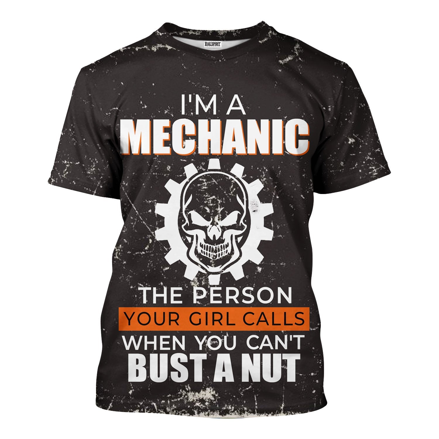 Blisscorners Funny Mechanic Shirt I'm A Mechanic The Person Your Girl Call When You Cant T Shirt Retro Funny Mechanic Apparel