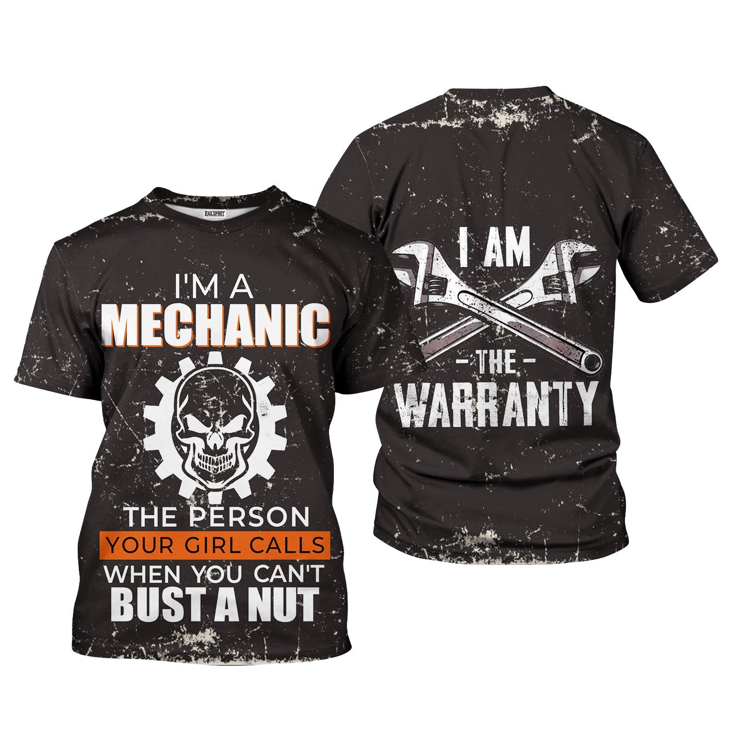 Blisscorners Funny Mechanic Shirt I'm A Mechanic The Person Your Girl Call When You Cant T Shirt Retro Funny Mechanic Apparel