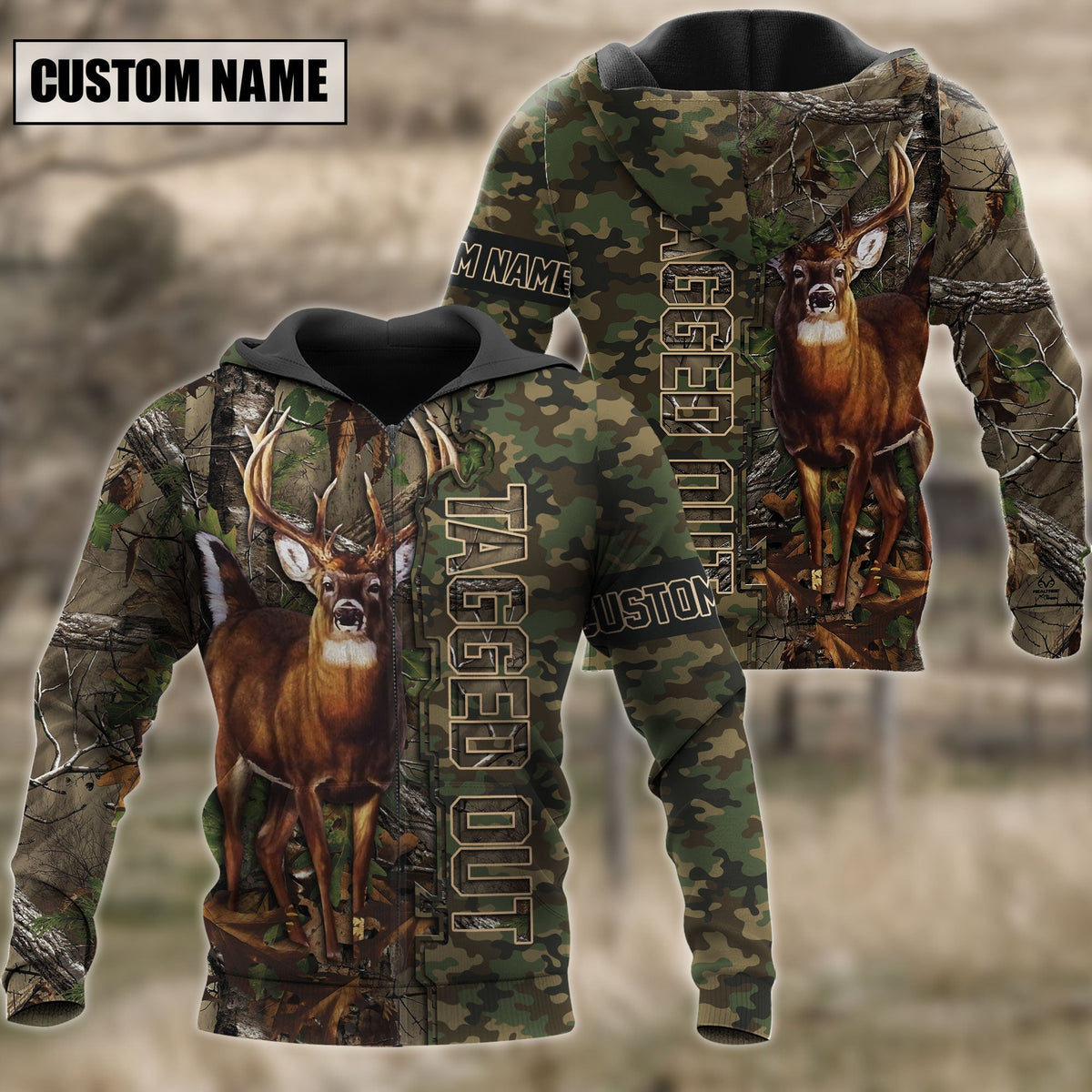Blisscorners Custom Hunting Camo 3D Shirts