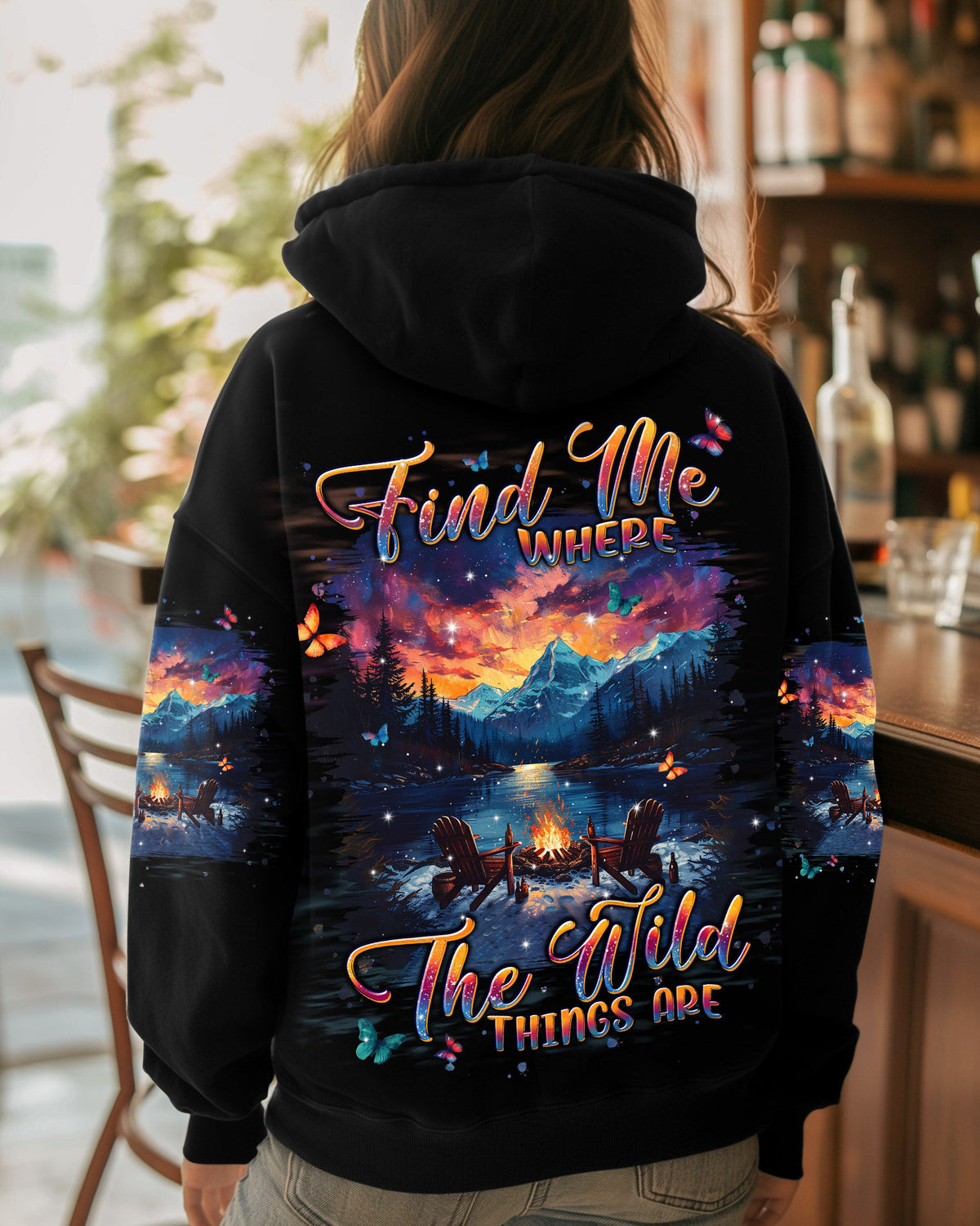 BLISSCORNERS FIND ME WHERE THE WILD THINGS ARE ALL OVER PRINT