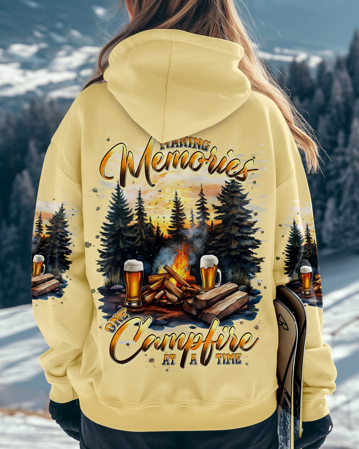 BLISSCORNERS MAKING MEMORIES ONE CAMPFIRE AT A TIME ALL OVER PRINT