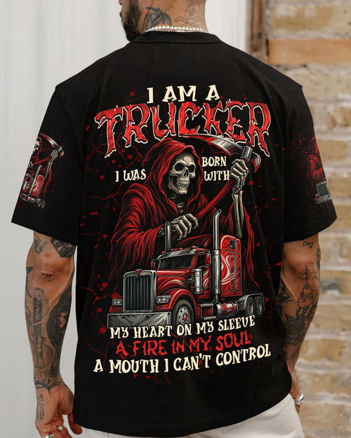 BLISSCORNERS I'M A TRUCK DRIVER AND A DAD ALL OVER PRINT