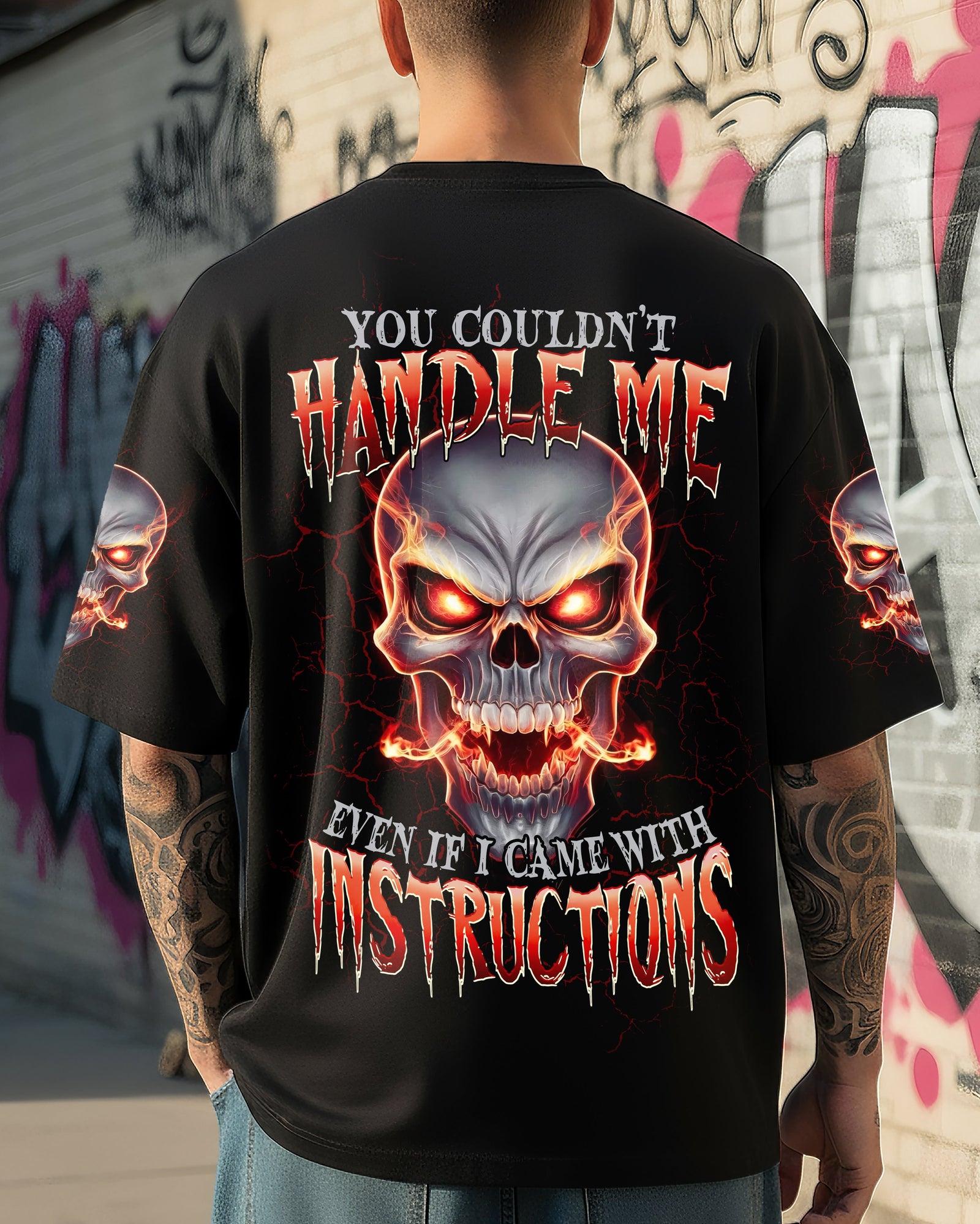 BLISSCORNERS YOU COULDN'T HANDLE ME ALL OVER PRINT