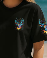 BLISSCORNERS AND INTO THE FOREST I GO DEER ALL OVER PRINT