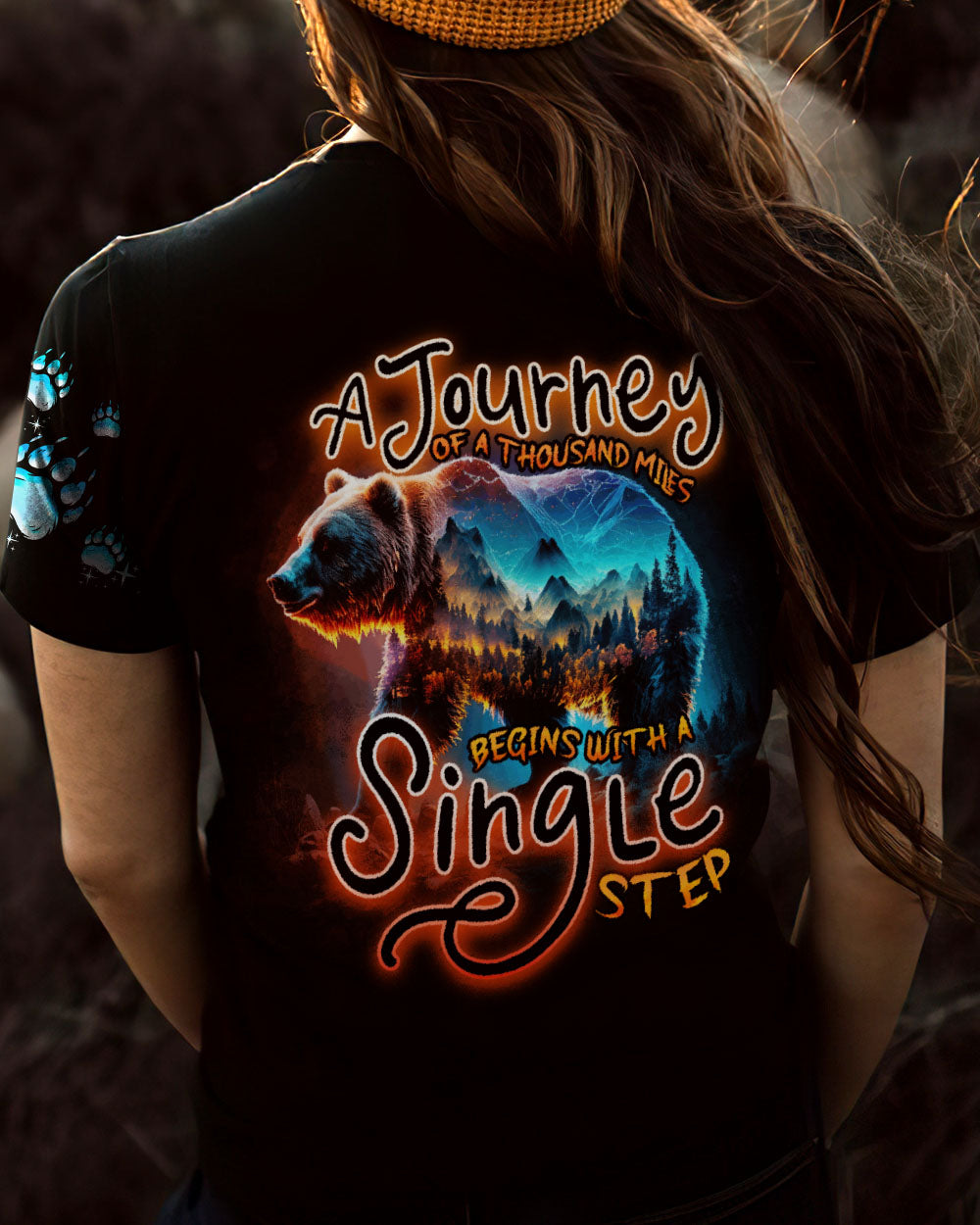 BLISSCORNERS A JOURNEY OF A THOUSAND MILES ALL OVER PRINT
