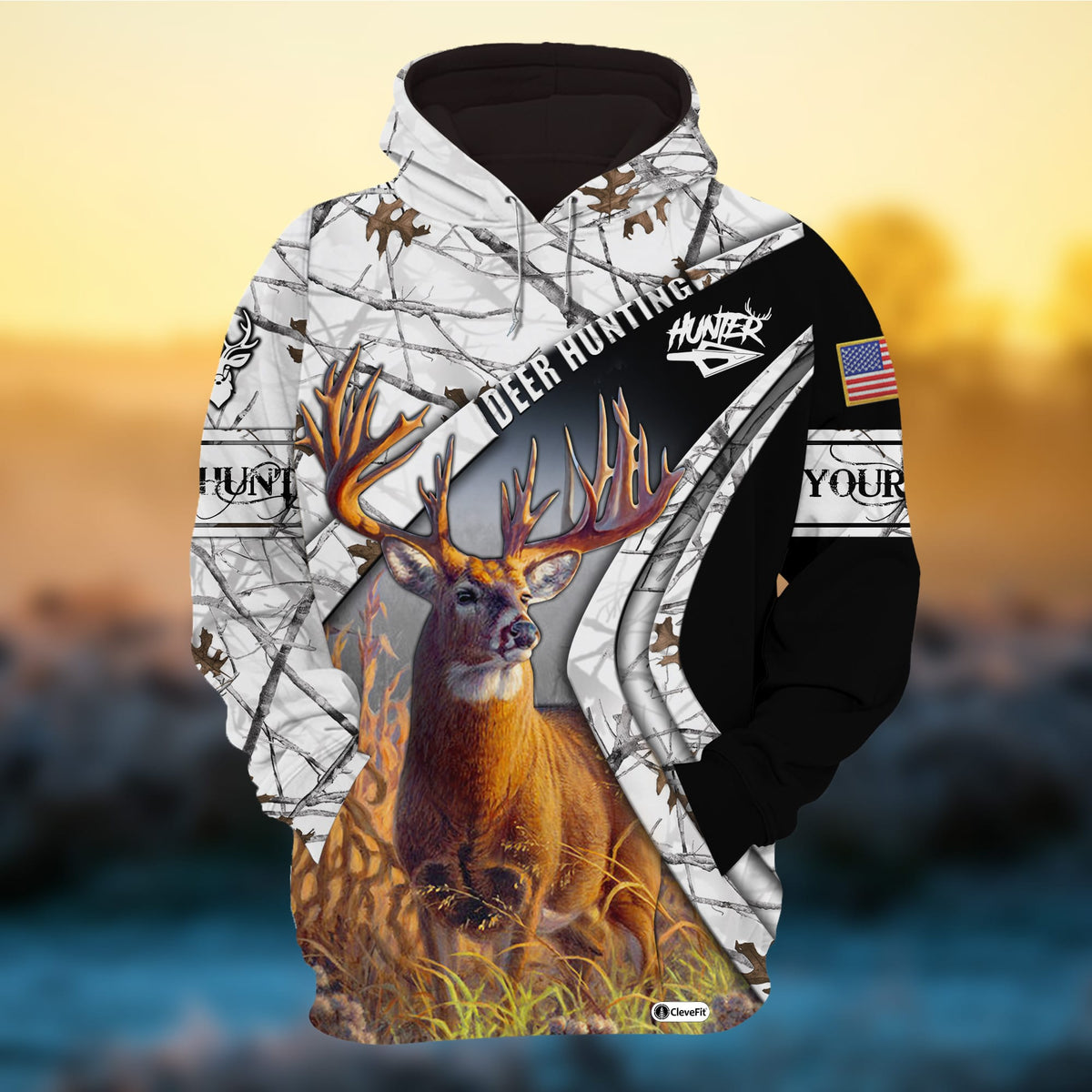 Blisscorners Premium Unique Deer Hunting Season 3D Hoodie (3 Colors)
