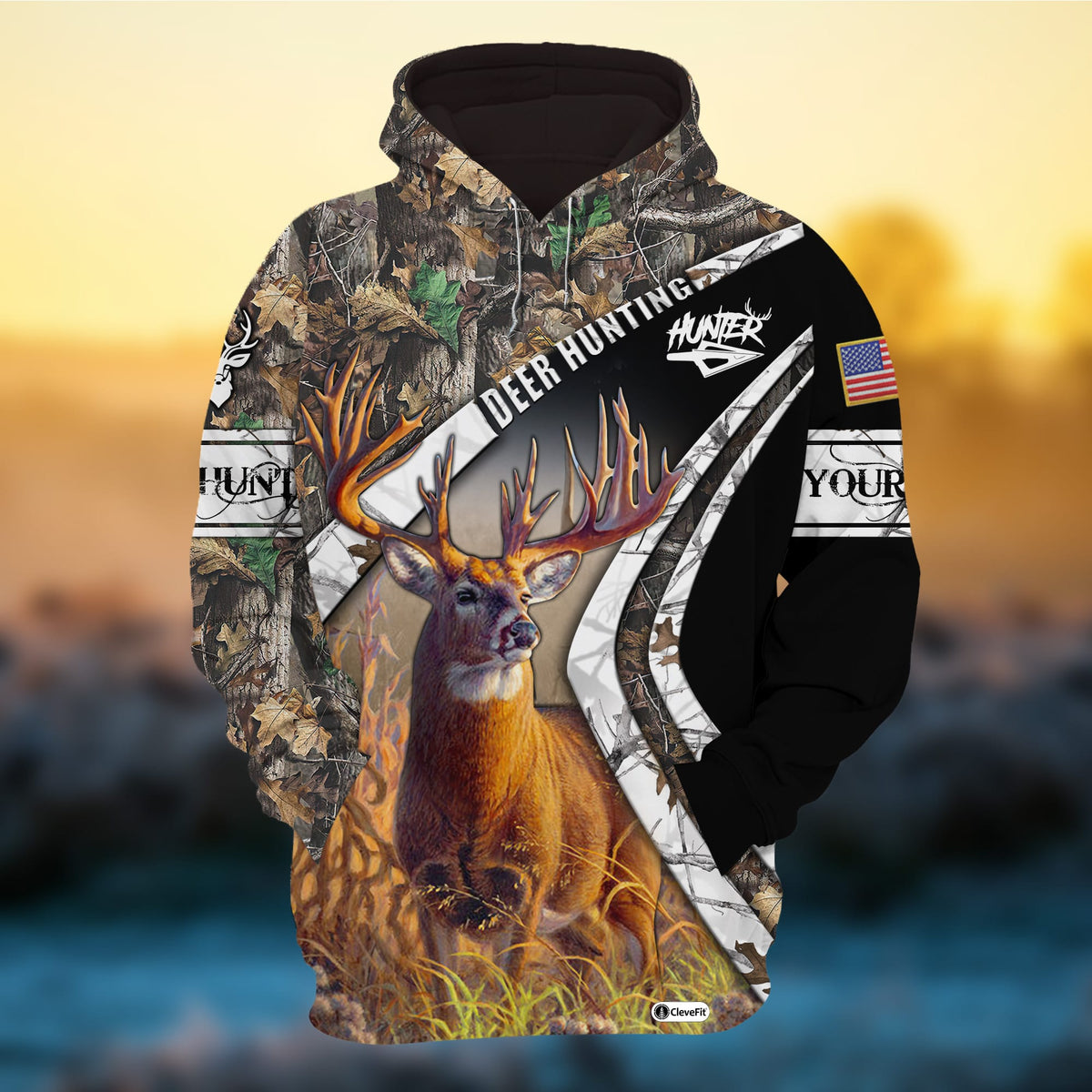 Blisscorners Premium Unique Deer Hunting Season 3D Hoodie (3 Colors)