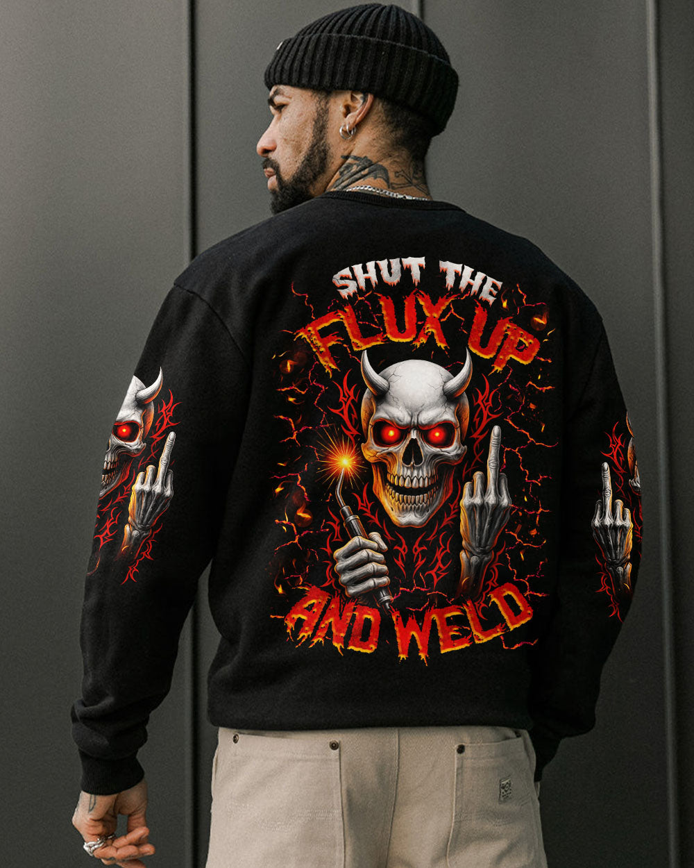 BLISSCORNERS ONLY THE STRONGEST MEN BECOME MECHANICS SKULL ALL OVER PRINT