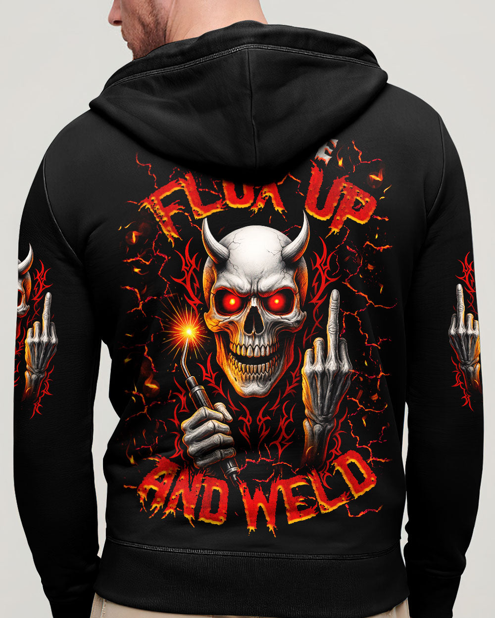 BLISSCORNERS ONLY THE STRONGEST MEN BECOME MECHANICS SKULL ALL OVER PRINT