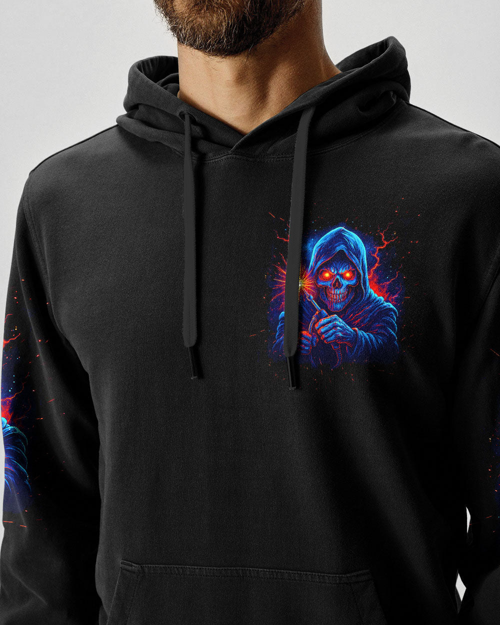 BLISSCORNERS MESS WITH A WELDER SKULL ALL OVER PRINT