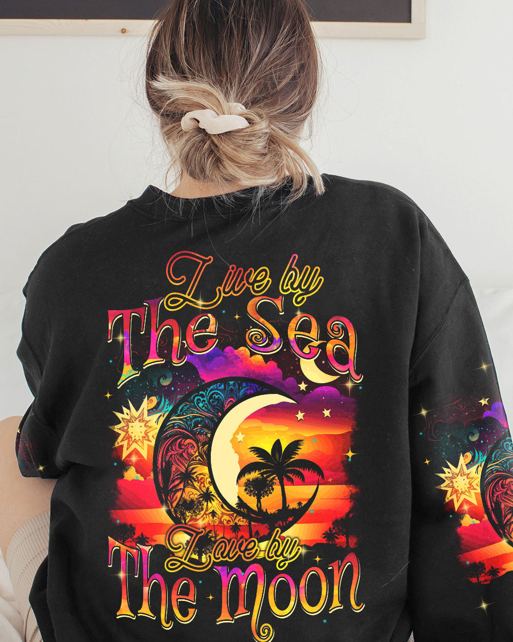 BLISSCORNERS LIVE BY THE SEA ALL OVER PRINT