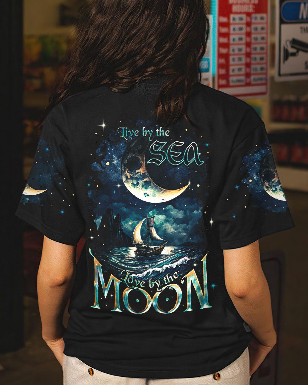 BLISSCORNERS LIVE BY THE SEA ALL OVER PRINT
