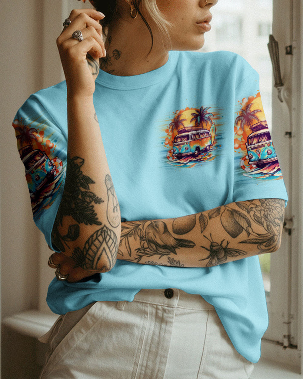 BLISSCORNERS SANDY TOES SUNKISSED NOSE ALL OVER PRINT