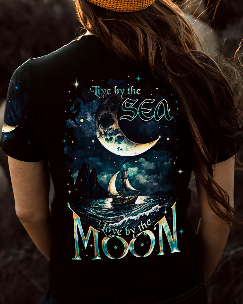 BLISSCORNERS LIVE BY THE SEA ALL OVER PRINT