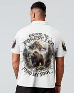 BLISSCORNERS AND INTO THE FOREST I GO BEAR ALL OVER PRINT