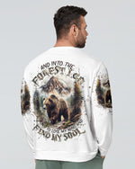 BLISSCORNERS AND INTO THE FOREST I GO BEAR ALL OVER PRINT