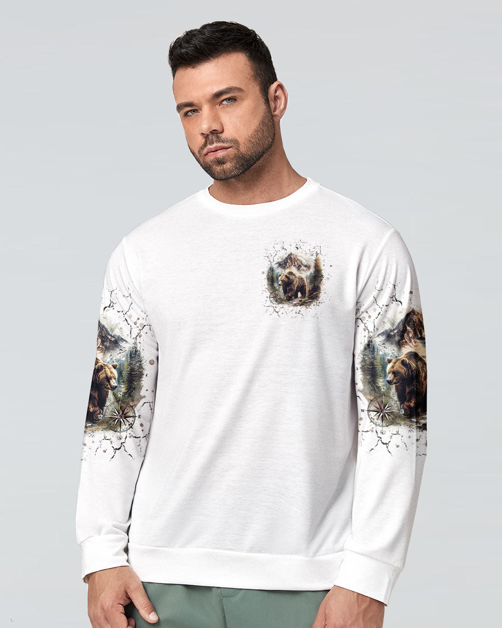 BLISSCORNERS AND INTO THE FOREST I GO BEAR ALL OVER PRINT