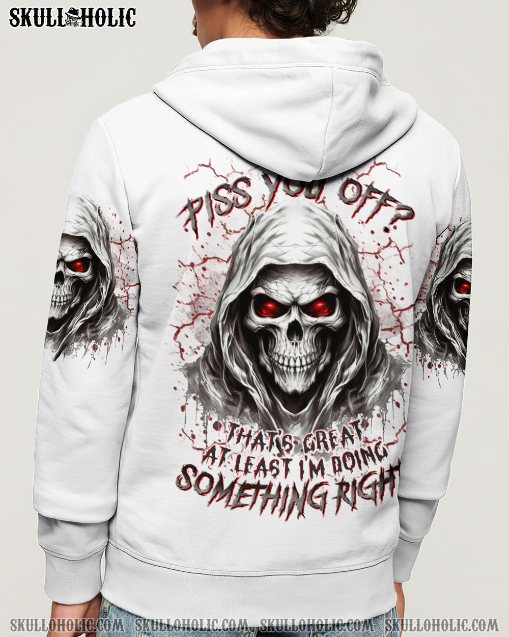 BLISSCORNERS DID I PISS YOU OFF SKULL REAPER ALL OVER PRINT
